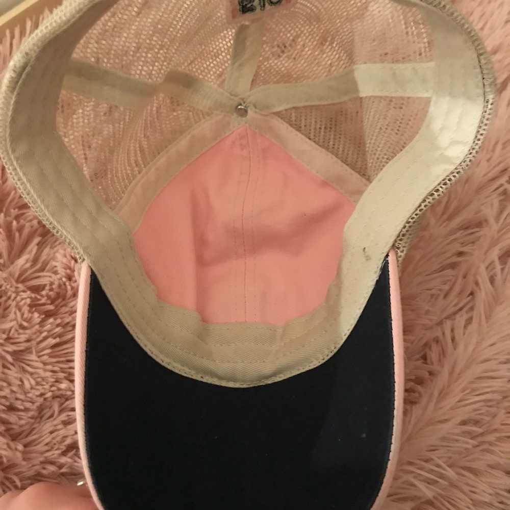 Pink Anchor Hat